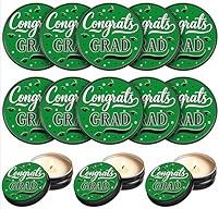 Nuanchu 40 Pack Graduation Party Favors for Guests 2025 Graduation Gifts Bulk Mini Candles Soy Wax Grad Party Decorations Supplies for Women/Men
