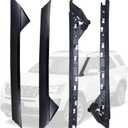 Windshield Trim Molding A-Pillar Fit for Ford Explorer 2011-2019 Window Trim, Replaces 926-450, 926-451, BB5Z7803137AA, BB5Z7803145AA, BB5Z7803136AA, BB5Z7803144AA (Left, Right, Outer, Inner, 4 Pack)