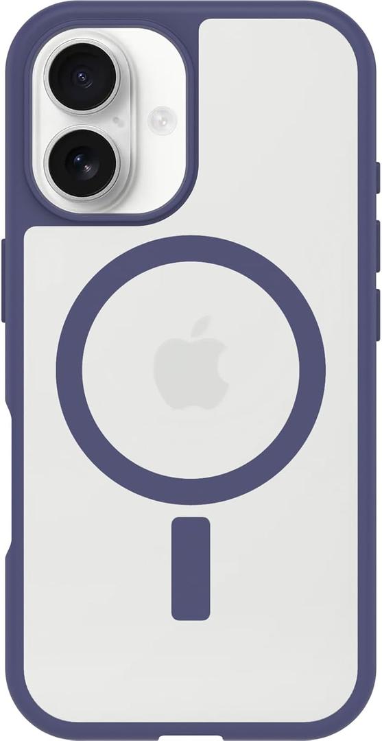OtterBox iPhone 16 React Series Case - Denver Dusk Purple - Ultra-Thin, Stylish Minimalist iPhone Case, MagSafe Compatible