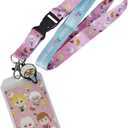 Loungefly Golden Girls Chibi All Over Print Lanyard with Sophia Charm