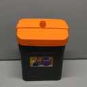 Dog Pooper Scooper Swivel Bin & Rake Kit with 55 Waste Bags, 46" Long Handle Adjustable Portable Non-Breakable Poop Scooper Easy to Clean Pet Waste