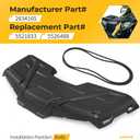 M MATI Front Box Cover w/Seal Assembly for Polaris Sportsman 500 400 H-awkeye 400 2x4 2012-2014 2634165