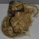 SAPPHIREWIGS Curly Lace Front Wigs Synthetic Water Wave Wigs for Women Heat Resistant Hair Replacement Wig Highlight Blonde with Dark Root Wet and Wavy Pre Plucked Hairline 26inch