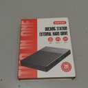 1TB External Hard Drive, USB C Multiport Hub HDD 7-in-1, USB 3.0, SD/TF Card Reader, Docking Station, Multi-Function HDD for Windows, Mac, Android, TV, Phone, Laptop, Desktop, PC