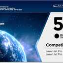 58A CF258A Toner Cartridge Black Compatible for HP 58A CF258A High Yield Toner Cartridge for HP LaserJet Pro M404n M404dn MFP M428fdw M428fdn M428dw Printer 2 Pack with Chip