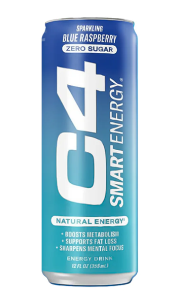C4 Smart Energy 12oz 12ct, BBD 08/2026