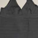 Sexy V-Neck Bandage Bodycon Cocktail Dress for Wedding Guest Strap Foil Formal Gowns Evening Dress (Medium, Black)