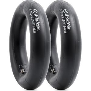 2 PCS 8.5 Inch Heavy Duty Scooter Inner Tubes, 8 1/2 x 2 (50/75-6.1) TR4A Straight Stem Valve Tire Tubes Compatible with 8 1/2x2 8.5x2.0 Xiaomi M365/Pro 2/1s Electric Scooter Tire Tubes