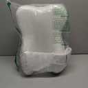 Knee Pillow for Side Sleepers, Memory Foam LegPillow Between Knees, Relieves Back, Hip & Knee PainWhile Aligning Spine, Adjustable Strap, 14 Inch (White)