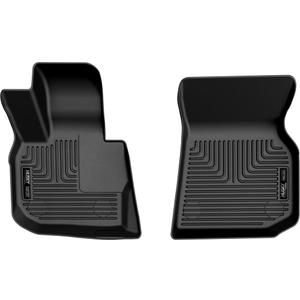 Husky Liners X-act Contour Floor Mats | Fits 2018-2024 BMW X3 | Front Row, 2-pc Black - 50941