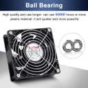 Wathai EC Industrial Case Fan 120mm x 38mm Ball Bearing 116 CFM AC 110V 115V 120V 220V 240V Brushless Cooling Fan 120x120x38mm