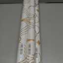 5 x Geometric Peel and Stick Wallpaper White and Yellow Contact Paper Floral Wallpaper Modern Self Adhesive Removable Wallpaper for Bedroom Bathroom Cabinets Decor Vinyl Rolls 197"x16.1"