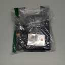 HiiFeuer Medieval Alchemy Faux Leather Belt Bag with 2 Cork Potion Vials, Fantasy Wizard Waist Pouch Side Pack for Ren Faire (Black B)