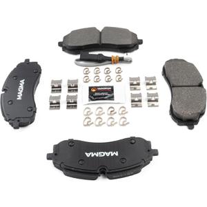 MAGMA Premium PMD2423M Semi-Metallic Brake Pads, Front