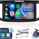 [8 CORE 6G+128G] for Honda CRV 2012-2016 Car Radio with Wireless Carplay/Android Auto, 9 Inch Android 13 IPS Touch Screen Car Stereo, Bluetooth, GPS Navi, WiFi, SWC, DSP + Backup Camera