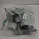 5 in 1 Rotary Cheese Grater Vegetable Slicer - Drum Mandoline Chopper for Kitchen, Easy to Clean with Storage Container (Green)