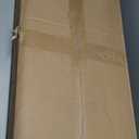 Wine Cabinet with Removable Wine Rack, Farmhouse Coffee Bar Cabinet with Storage, Kitchen Buffet Cabinet with Barn Door and Adjustable Shelves for Dining, Living Room, Grey Wood