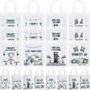 24 Pcs Watercolour Racing Car Birthday Decorations Race Car Party Favour Goodie Bags Non Woven Reusable Candy Gift Bags with Handles Party Supplies