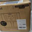 Instant Pot 6QT VORTEX Plus Air Fryer, 6-in-1, Air Fry, Broil, Dehydrate, Crisp, Roast, Reheat, Bake, Dishwasher-Safe Airfryer basket, from the Makers of Instant Pot, Stainless Steel