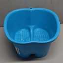 Mantello Foot Bath, Extra Large, Foot Soaking Tub - Pedicure Bowl - Foot Soak Tub (Blue)