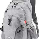High Sierra Loop Backpack, Travel, or Work Bookbag with tablet sleeve, One Size, Silver Heather