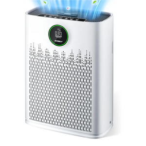 Air Purifiers for Home Large Room, with Smart Mode, PM2.5 Air Quality Display, 22dB Sleep Mode, Aromatherapy, Cover Up to 1295 Ft² with 2X-Purification & 360°Air Outlet, HAP603, Bright White
