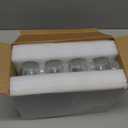 Zubebe 12 Pack 6 oz Glass Jars with 24 Lids - Versatile for Canning, Jams, Jellies, DIY Crafts, Single-serving Desserts & Christmas Gifts