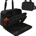 Hard Case Compatible with BLACK+DECKER LDX120C / LD120VA MAX Cordless Drill Driver, Travel Case for Cordless Drill/Driver Bits And Accessories (Fit for Most Standard Drills), Black (Bag Only)