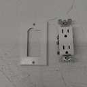 GFCI Outlet 20 Amp, UL Listed, LED Indicator, Tamper-Resistant, Weather Resistant Receptacle Indoor or Outdoor Use with Decor Wall Plates and Screws