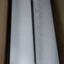 2Pack Expandable Pull Out Cabinet Organizer 21"Deep With Raising Pad for Framed Cabinets, Upgrade 3 Slide Rails Slide Out Drawers, Roll Out Shelves Adhesive,Adjustable Width 12.05"-20.4"White