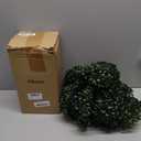 4 x Hotop 4 Pcs 7 Inch Artificial Plant Topiary Ball 4 Layers Garden Spheres Boxwood Balls Artificial Topiaries Spheres Decorative Plants for Backyard, Balcony, Garden, Indoor Outdoor Decor (Green)
