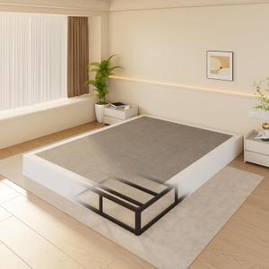 DORITRON 8 Inch Box Spring Queen Size Bed Base, 3000lbs Heavy Duty Queen Box Spring Metal Mattress Foundation, Easy Assembly, Noise Free