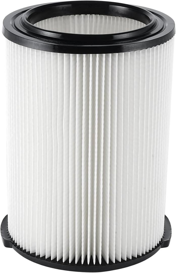 Shop Vac Filter for Rid-gid Model WD06250,WD06700,WD06701,WD09450,WD09700, WD14500, WD16350,WD16360,WD16650 Vacuum Filter Replacement.