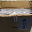 12x12 Picture Frame Set of 9, Display Pictures 8x8 with Mat or 12x12 without Mat, Multi Collage Gallery Square Photo Frames for Wall or Tabletop, Black