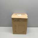 TIPGO Small Trash Can with Lid Soft Close, 4.5 Liters / 1.2 Gallon Bathroom Garbage Can, Mini Step Trash Bin, Stainless Steel Wastebasket for Bathroom, Bedroom, Office (Orange)