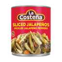 La Costea Sliced Jalapeno Peppers - Pickled Jalapenos - Jalapeno Pepper - Hot Peppers for Mexican Food, Guacamole, Spicy Nacho & Taco Toppings, Enchiladas & Salsa - 28oz, 1 Pack Canned Jalapenos (EXP 07/16/28)
