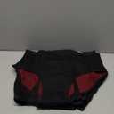 Incontinence Underwear for Women 100ml Heavy Flow Leak Proof Panties High Waisted Cotton Period Washable 3 Pack Black, Large