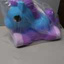 12" Jumbo Pony Unicorn Squishy Slow Rise Foam Pet Animal Toy - Scented Sensory, Stress, Fidget Toy (Blue/Purple)