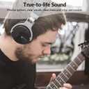 Million Sold 10 Years Classic E7 Active Noise Cancelling Headphones with Upgraded Noise Cancellation, Bluetooth Headphones Wireless with HD Sound Vivid Deep Bass, for Home Office Travel Birthday Gift (Black)