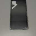 ZHWS Black Bathroom Vanity Tray for Countertop Perfume Makeup Jewelry Candle Decor, Kitchen Tray for Soap Dispenser Spice Salt, Large Black Tray for Toilet Tank Paper, Serving Nightstand 13”x6.5”