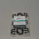 Titanker Black Shower Curtain Hooks Rings, Rust-Resistant Metal Double Glide Shower Hooks for Bathroom Shower Rods Curtains, Set of 12 Hooks - Matte Black