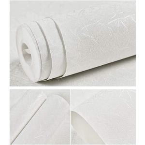 Abyssaly White Wallpaper Peel and Stick Wallpaper 15.7 inch X 196.8 inch Self Adhesive Embossed White Removable Kitchen Contact Paper Vinyl Film Textured Cabinet Shelf Paper