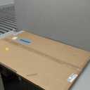 Americanflat 24x34 Poster Frame with Polished Plexiglass - Use as 20x30 Frame with Mat or Display 24x34 Photo Without Mat - Hudson Collection - Wide Picture Frames for Wall Display - Black