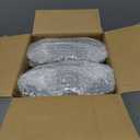 FOCUSLINE 100 Pack 12 oz Gold Rimmed Plastic Cups, 12 Ounce Clear Plastic Tumblers, Heavy-duty & Fancy Disposable Hard Cups with Gold Rim for Wedding