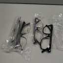 Success Eyewear READING GLASSES Set of 4 Best Value Top Bar Style Quality Reading Glasses for Men Set of Black, Blue, Brown, Grey 3.25