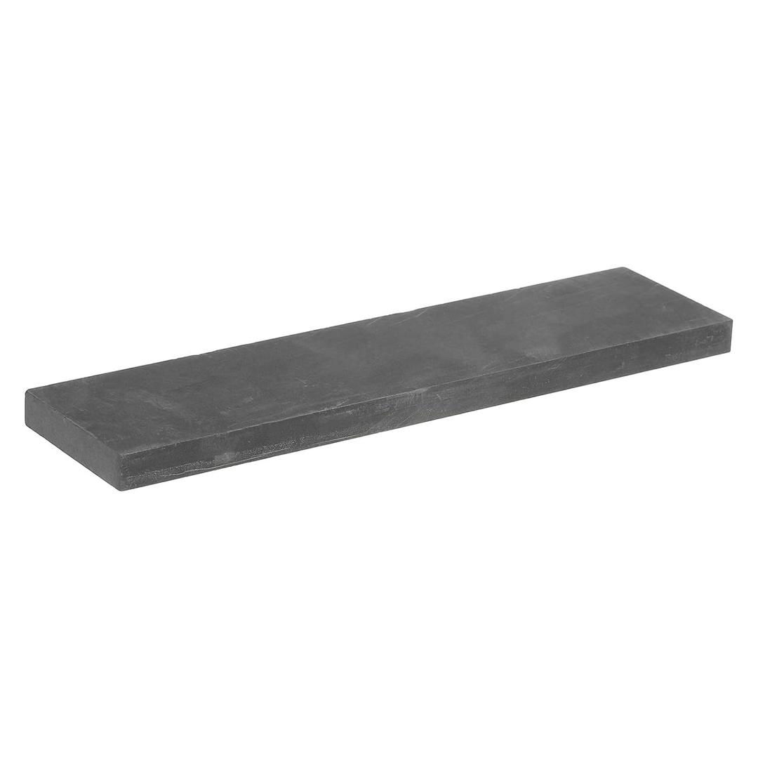 MECCANIXITY Graphite Block Ingot Rectangle Graphite Electrode Plate Board 200x50x10mm for Melting Casting, Electrolysis Electroplating