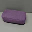 ALLCAMP Insulin Cooler Travel Case for Diabetic Organize Medication with 4 Ice Packs Purple(9X 4.72x 3.14 inches) PURPLE