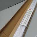 LazBlinds Cordless 1" Vinyl Mini Blinds for Indoor Windows - Light Filtering Horizontal Window Blinds & Shades, 41" W x 48" H, White