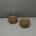 I00000 102PCS Brown Gold Dessert Plates 7.5, Plastic Salad Plates with Lace Design, Gold Disposable Plates Ideal for Weddings, Appetizer and Any Occasions
