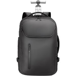 Large Rolling Backpack for Women&Men, 50L Work Backpack with Wheels, Business Laptop Backpack with USB Port,TSA Lock Carry On for Travel, College, Teacher